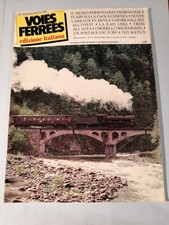 Voies Ferrees ediz. italiana - Treni Ferrovie - modellismo ferroviario - 1983 -