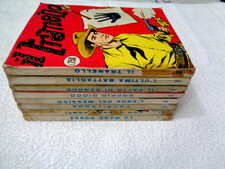 TEX LOTTO 8 PEZZI DAL N°1 AL N°10 MANCANO 5 E 8 BONELLI COLLANA TEX GIGANTE 1964