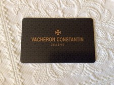 Card Garanzia Vacheron Constantin Overseas 4500V/000R -B127