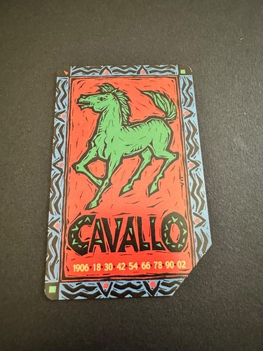 Scheda telefonica cavallo - cavallo,