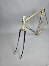 Set cornice Francesco Moser oro 1978 Columbus SL Cinelli Rh 50 cm steel vintage