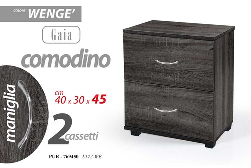 Comodino h44 cm 2 - comodino,