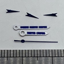 Set 2 lancette blu 12 mm per