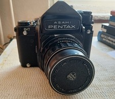 Pentax 6x7 con 105mm SMC