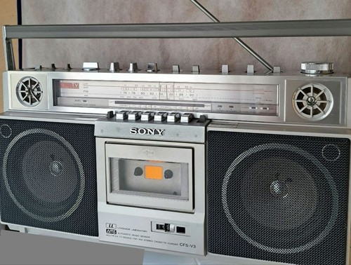Sony cfs zilba - cfs-v3, vintage