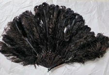 Antico grande ventaglio a mano