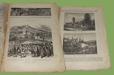 L'illustrazione popolare 18 Ottobre 1896 Cettigne Martinengo Trento fucili a gas