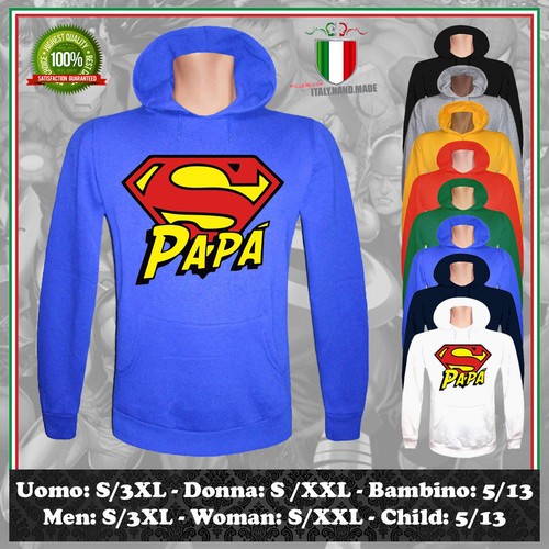 Felpa con cappuccio - felpa, super