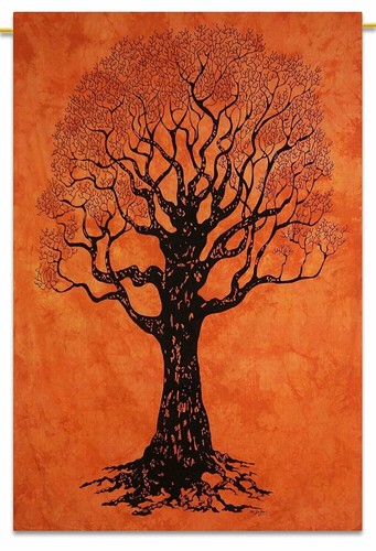 Albero secco indiano arazzo