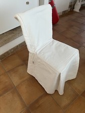 Coprisedia  Universale Bianco cotone
