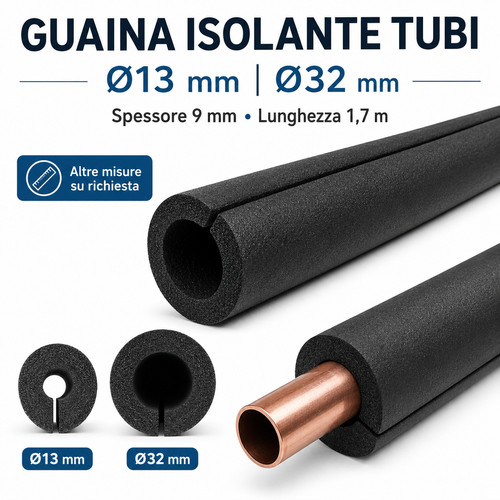 Guaina isolante per tubi