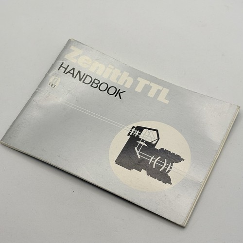 Zenit ttl manuale istruzioni - ttl,