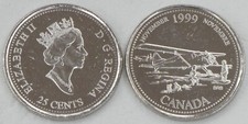 Canada 25 Cent Moneta