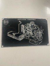 targhetta indicazioni  Lancia Camion Esadelta Esagamma