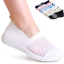 Scarpe da donna plateau scarpe basse light slipper sneaker scarpe da ginnastica ballerine mesh