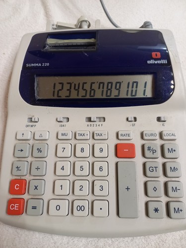 Olivetti summa 220 - summa,
