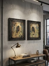 Coppia Quadri Moderni