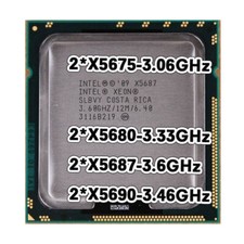 2 PCS Intel Xeon X5675 X5687