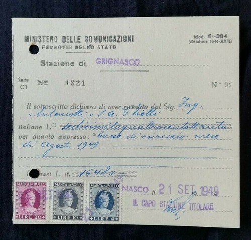 Carta intestata grignasco - carta,