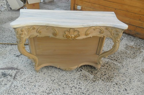 Console barocco prima metà - console,