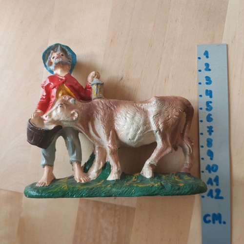 Pastore con mucca - con,