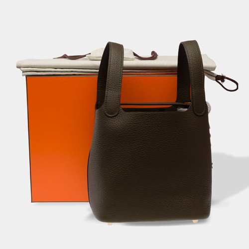 Sac hermes picotin cuir - picotin,