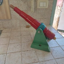Cannone Giocattolo Legno Molla