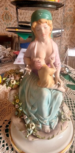Statua porcellana capodimonte - statua,