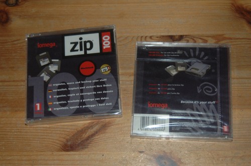 Lot iomega zip - disc, 100mb