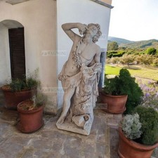 Statua Bacco in cemento e