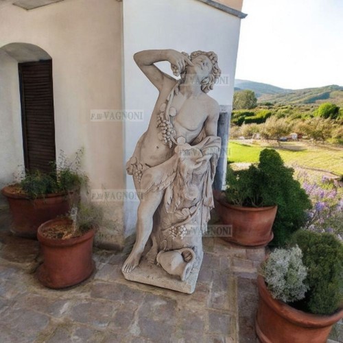 Statua bacco cemento e - statua,