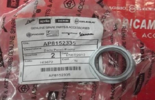 Dado perno ruota anteriore - dado,