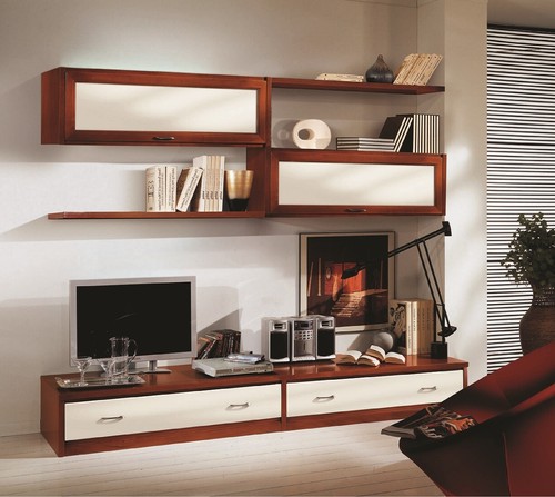 Parete attrezzata libreria - parete,