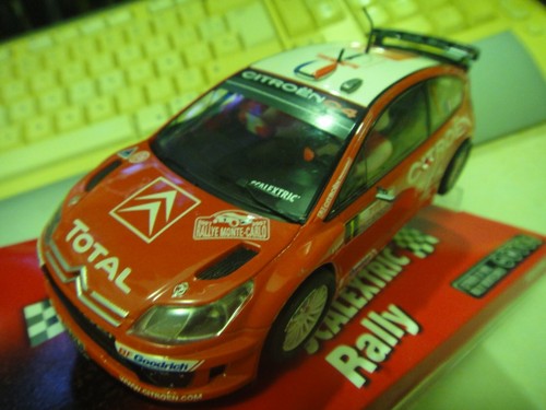 Scalextric citroen loeb - scalextric, c4