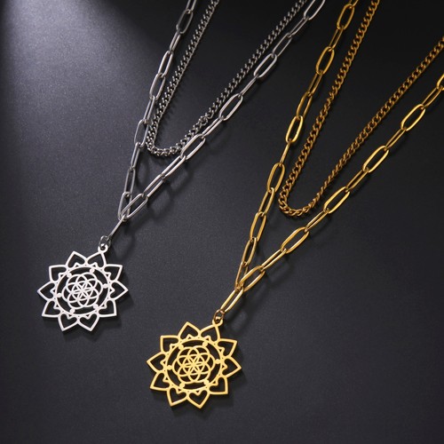 Collana simbolo fiore - collana, della