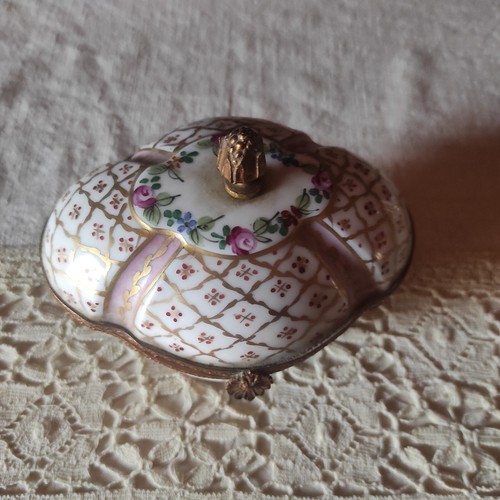 Scatola porcellana limoges - scatola,