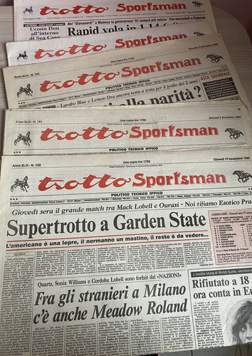 Lotto giornali cavalli - giornali,