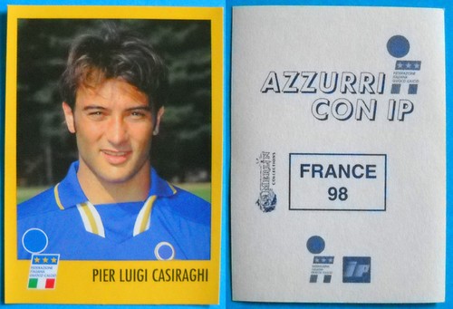 Figurina merlin azzurri con - figurina,