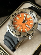 New Seiko SKX781 Orange