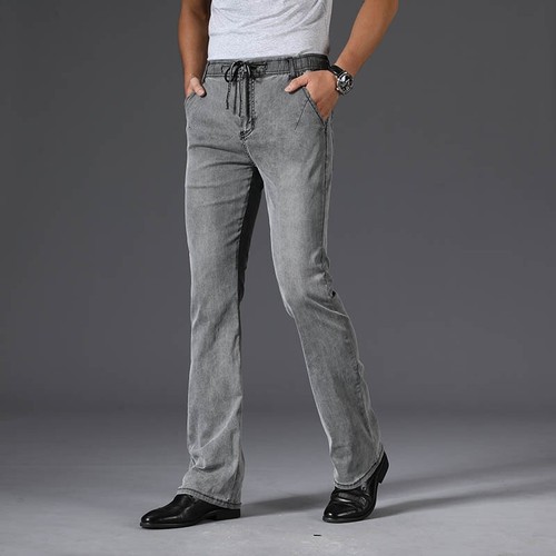 Jeans uomo fondo campana - jeans,