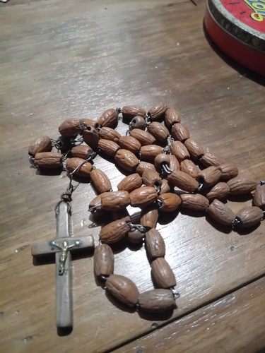 Vecchio rosario grani in - ,