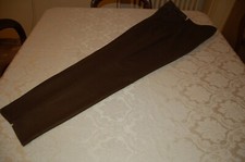 Pantalone donna, Marrone, Lana, Made in Italy, tg 50, usato