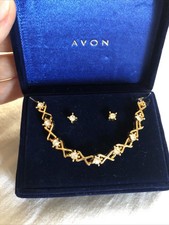 Set Gioielli Bigiotteria Avon Collana E Orecchini