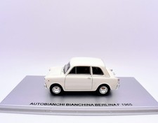 Modellino auto scala 1:43 Autobianchi bianchina bianco Kess modellismo Fantozzi