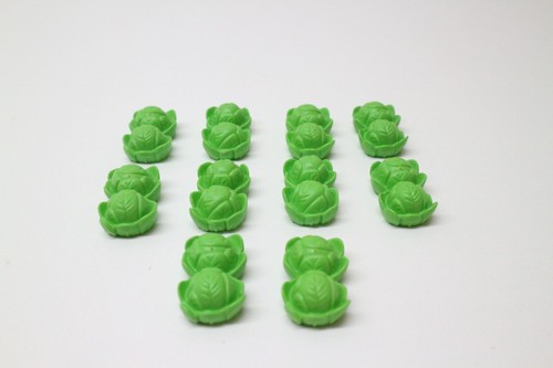 Playmobil green cabbage x10 - cabbage,
