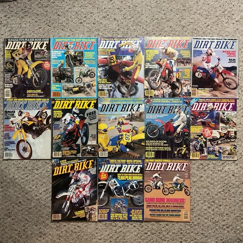 Vintage dirt bike lot - "vintage", of