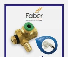 VALVOLA 3 VIE IN OTTONE  PER FABER COD. RC01
