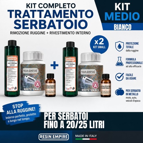 Kit ripara serbatoio bianco - ripara,