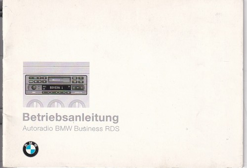 Bmw autoradio business rds - bmw,