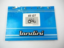 Lista ricambi trattore Landini